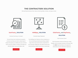 ContractsRx solutions overview