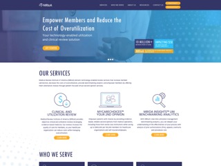 MRIOA homepage hero and service overview